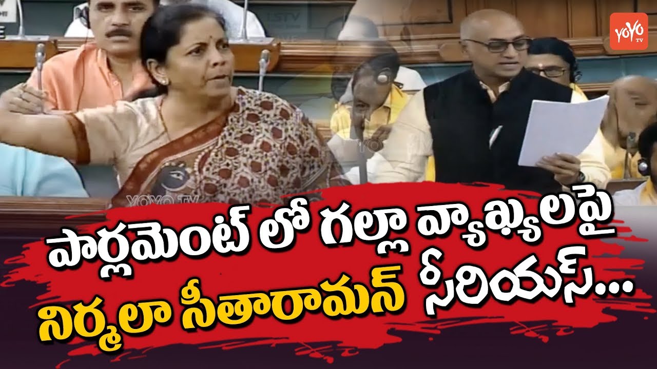 TDP MP Galla Jayadev Comments on PM Modi in Parliament | Nirmala Sitharaman | YOYO TV Channel