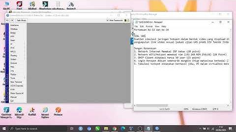 Simulasi Jaringan Hotspot Menggunakan Mikrotik & Virtual box