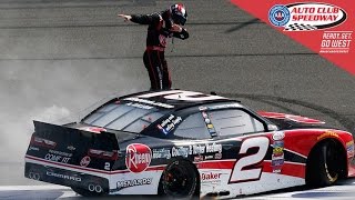 Dillon snatches win as lead gets changed 3 times on final lap