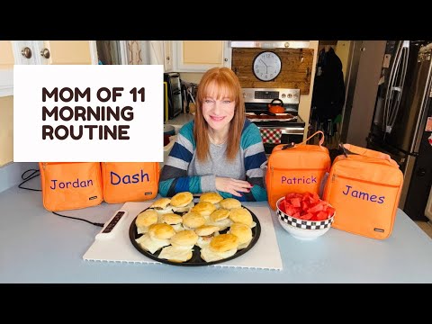 MOM OF 11 MORNING ROUTINE