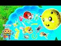 Kids Learn | Bug Insect Names with Toys: Bee Praying Mantis Ladybug Stink Bug Centipede
