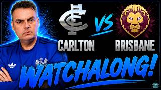 LIVE: Carlton vs Brisbane Watchalong | AFL Round 21 LIVE