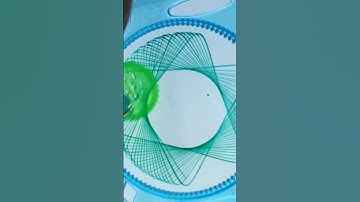 How Many rotations pen made.? #satisfying #spirograph #art #shorts #2024