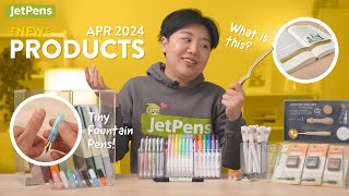 NEW at JetPens! Tiny Fountain Pens, Wax Seals, & Writech Pens! | April 2024 ✨🔎🖋