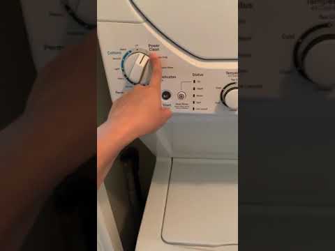 GE Stackable Washer And Dryer