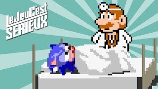 Sonic à l'hôpital de Dr. Mario