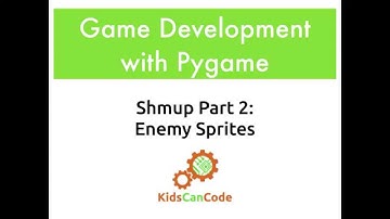 Pygame Shmup Part 2: Enemy Sprites