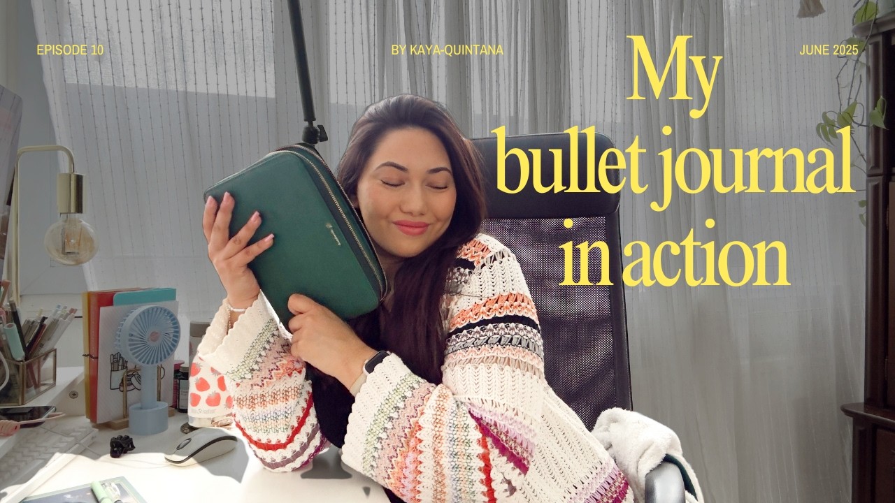 My bullet journal in action: Actually finishing tasks on my to-do list