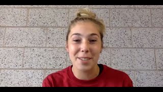 Danielle Gibson talks Hogs trip to Virginia