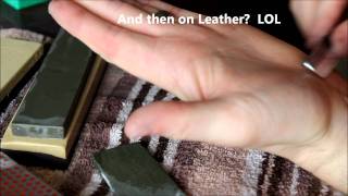 Straight Razor Honing / Coticule &amp; Thuringian (Part 2 of 2)