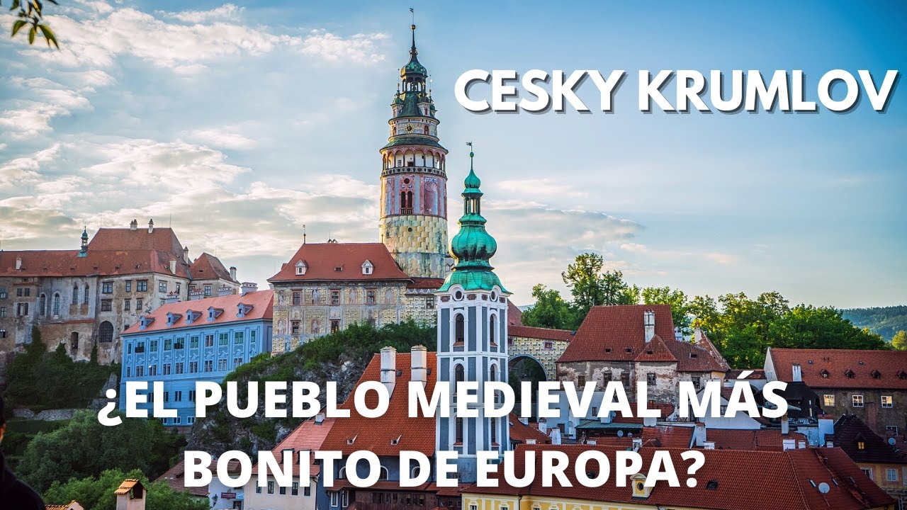 CESKY KRUMLOV que ver. 😍Pueblo más bonito de REPÚBLICA CHECA para sumar a tu visita a PRAGA.