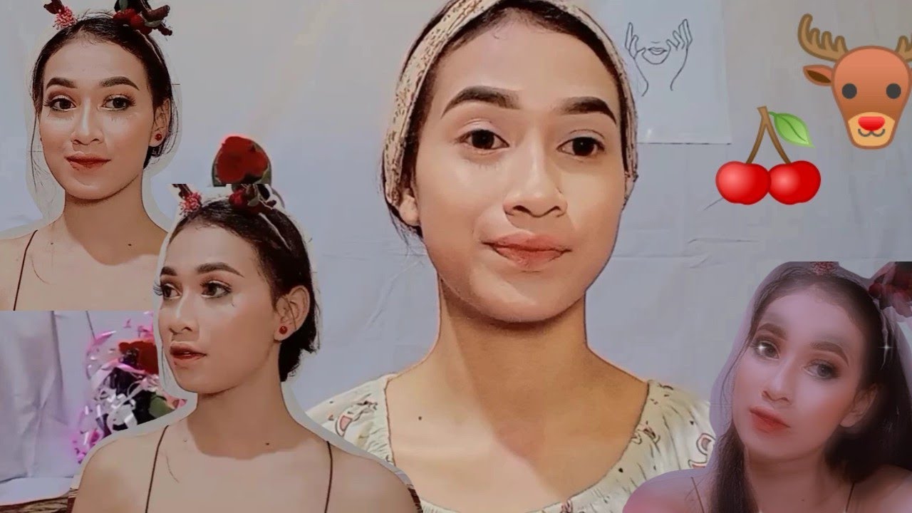 TUTORIAL MAKEUP NATAL🦌🍒