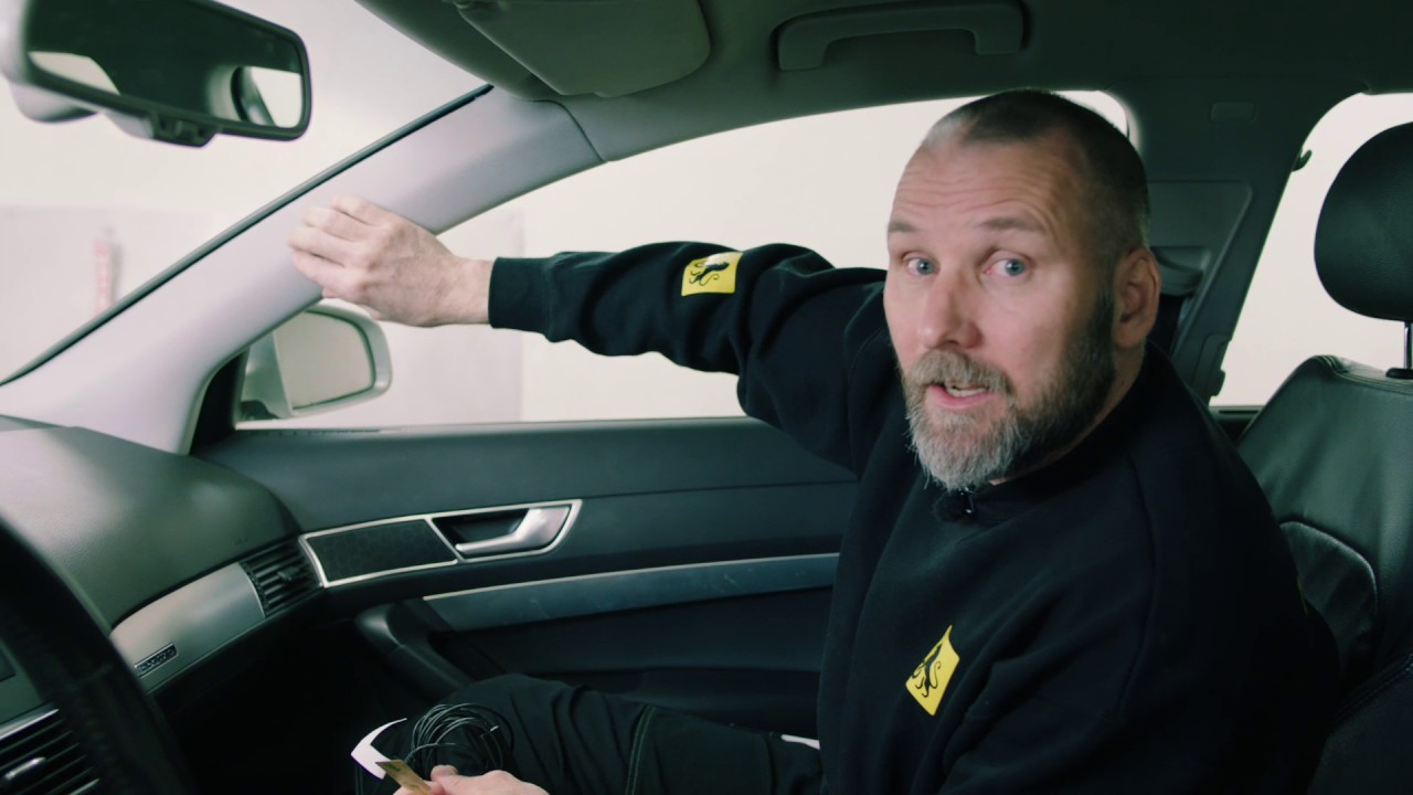 Montering av DAB radio i bilen