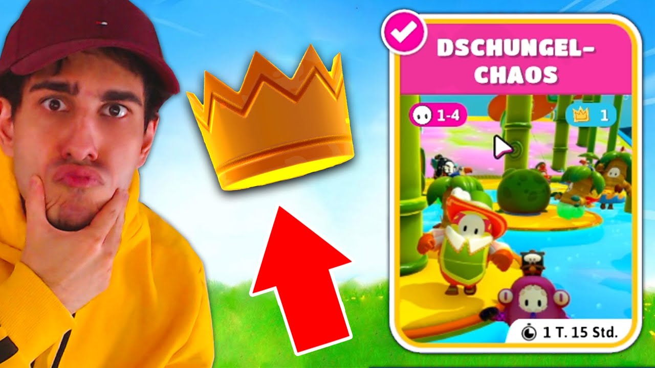 kannst du EASY KRONEN FARMEN im NEUEN MODUS in Fall Guys?