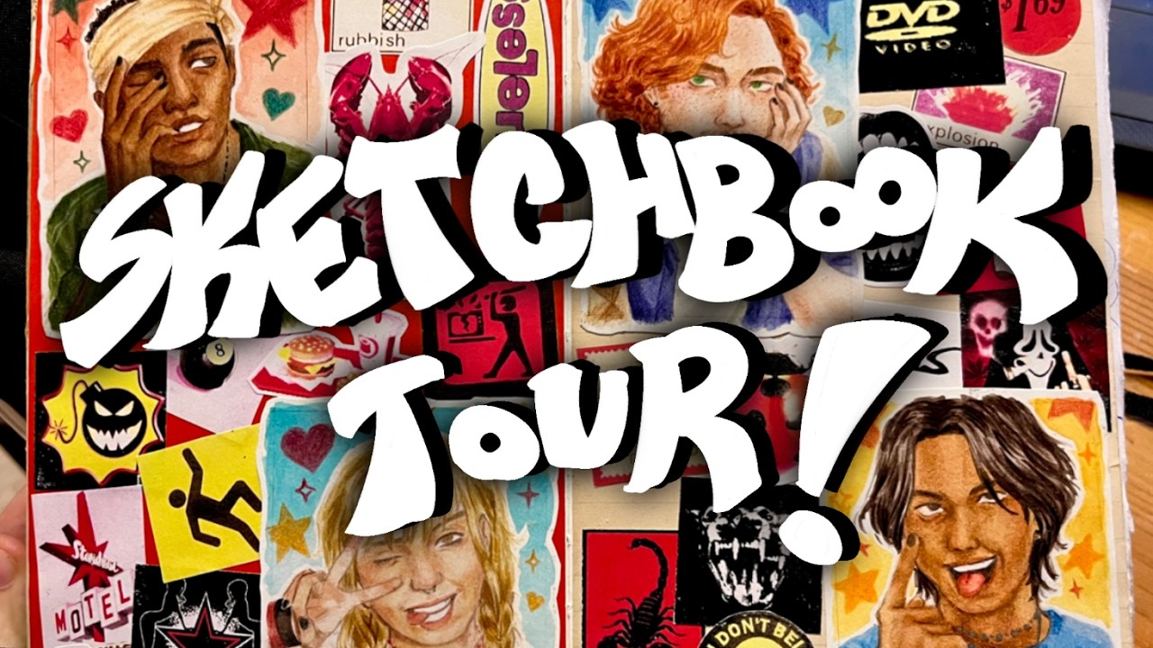 FIRST SKETCHBOOK TOUR!! 2024-2025