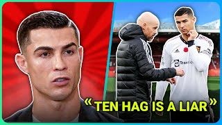 Cristiano Ronaldo Revealed The Ugly Truth About Erik Ten Hag And Manchester United