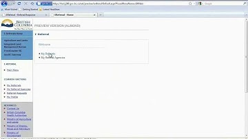 Using the E-Referral System without a BCeID