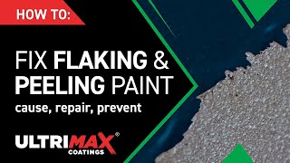 HOW TO FIX FLAKING PEELING PAINT DIY TUTORIAL How To Fix Flaking Peeling Paint Diy Tutorial