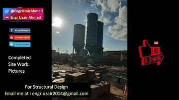 Structural Design Work - Silo Foundation  [[ engr.uzair2014@gmail.com ]]