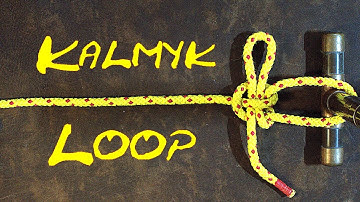 How to Tie the Kalmyk Loop