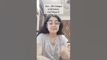 College forms to fill before CAT 25 | Non-IIM MBA colleges forms to fill before CAT Exam #catexam