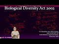 Biological Diversity Act 2002 | UGC Environmental Science #ugcnetenvironmentalscience