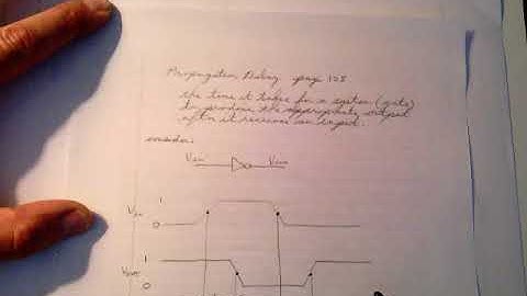 Propagation Delay in Logic Gates by Prof Skip Laratonda https://www.wyzant.com/Tutors/ProfSkip