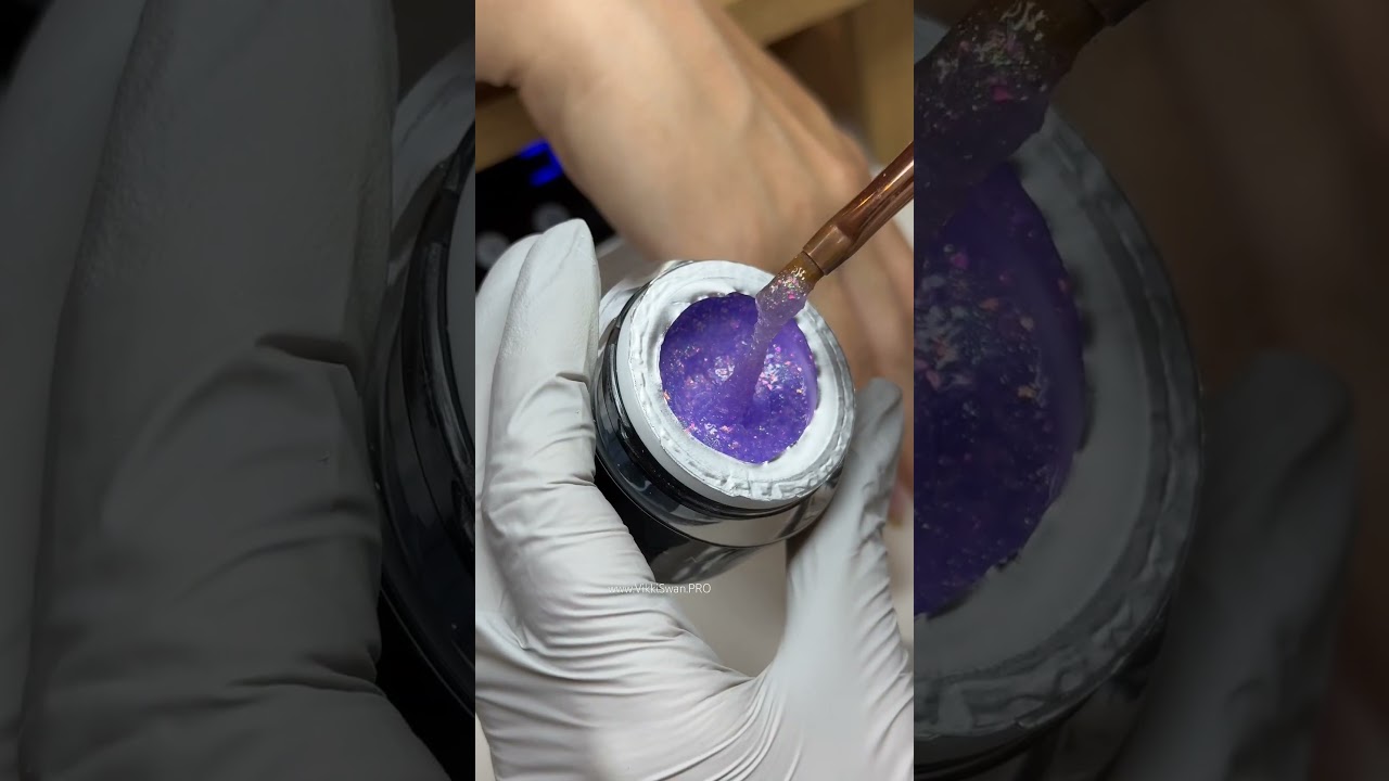 Russian manicure technique hard gel tutorial 