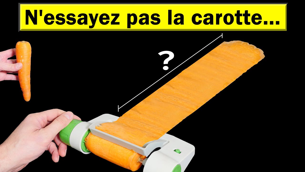 Ce gadget déroule les légumes !
