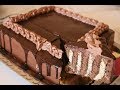 كيكة باردة بدون بيض بدون فرن وبدون قالب بشكل وطعم حيبهر كل ضيوفكمNO egg no bake cake