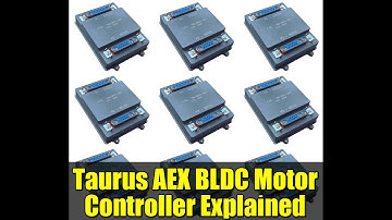 Taurus AEX BLDC Motor Controller Explained | Full FOC/SVPWM, 2kW Peak, CAN & RS-485
