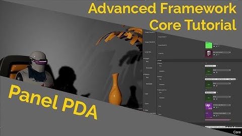 Panel PDA (Advanced Framework Core Tutorial)