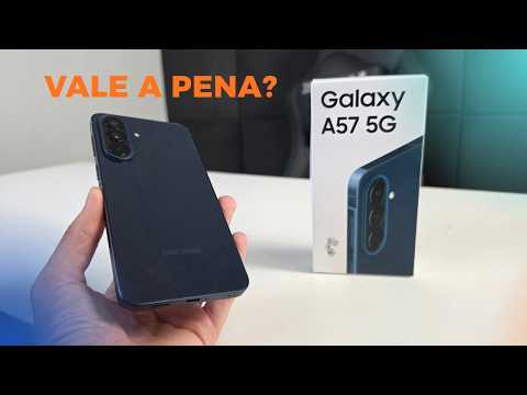 NÃO COMPRE o Galaxy A57 antes de ver este vídeo! (Minha Opinião Real)