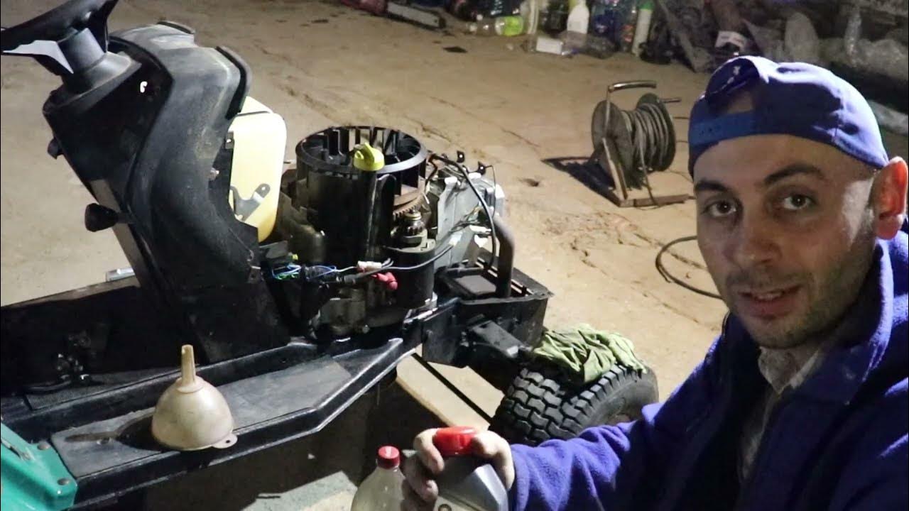 Engine Installation Briggs and Stratton 17.5 HP Engine Rebuild Part 4