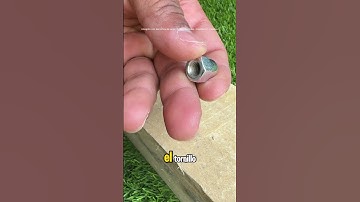 Cómo funciona la tuerca ciega  #aprendizaje #tips  #bricolaje #diy #tips101