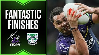 NRL 2024 | Fantastic Finishes | Melbourne Storm v New Zealand Warriors | Round 2, 2024