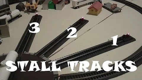 Installing Stall Tracks for a Turntable