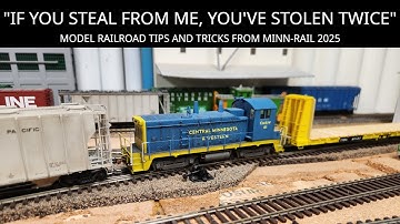 Model Railroad Operations Trains Tricks & Treats from Minn-Rail 2025