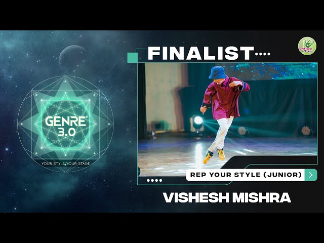 RYS JUNIOR CATEGORY FINALIST- Vishesh Mishra | GENRE 3.0 | Dance Competition class=