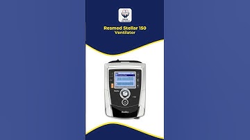 ResMed Stellar 150. Advanced BiPAP with iVAPS & AutoEPAP for Critical Respiratory Support #HDU