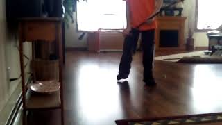 Knee hockey one timers