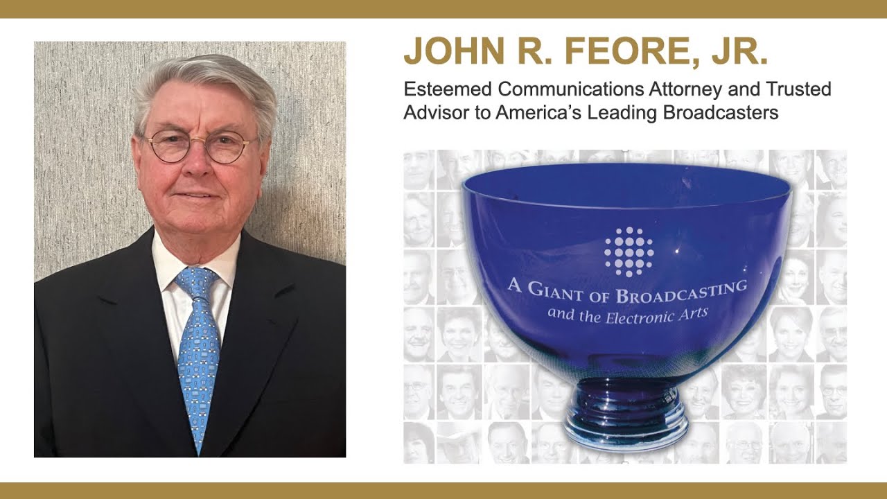 John R. Feore | LABF 2025 Giants of Broadcasting Luncheon Acceptance Speech