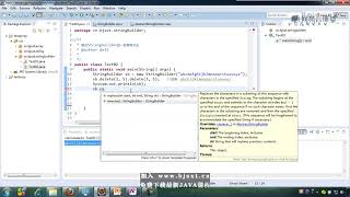 《Java课程 Java300集大型视频教程》 5·11 StringBuilder和StringBuffer的使用 常用