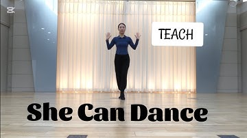 🔶️🔷️스텝설명/She Can Dance Line Dance - Easy Intermediate Level/#황은정라인댄스#코스카부산지부