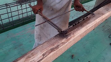 How to Bend Stirrup Hook