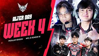 MPL ID Season 18 Alter Ego Esports Week 4 #ALTERDAY