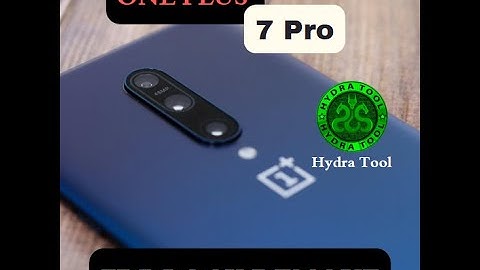 FRP Lock Remove OnePlus 7 Pro with Hydra Tool