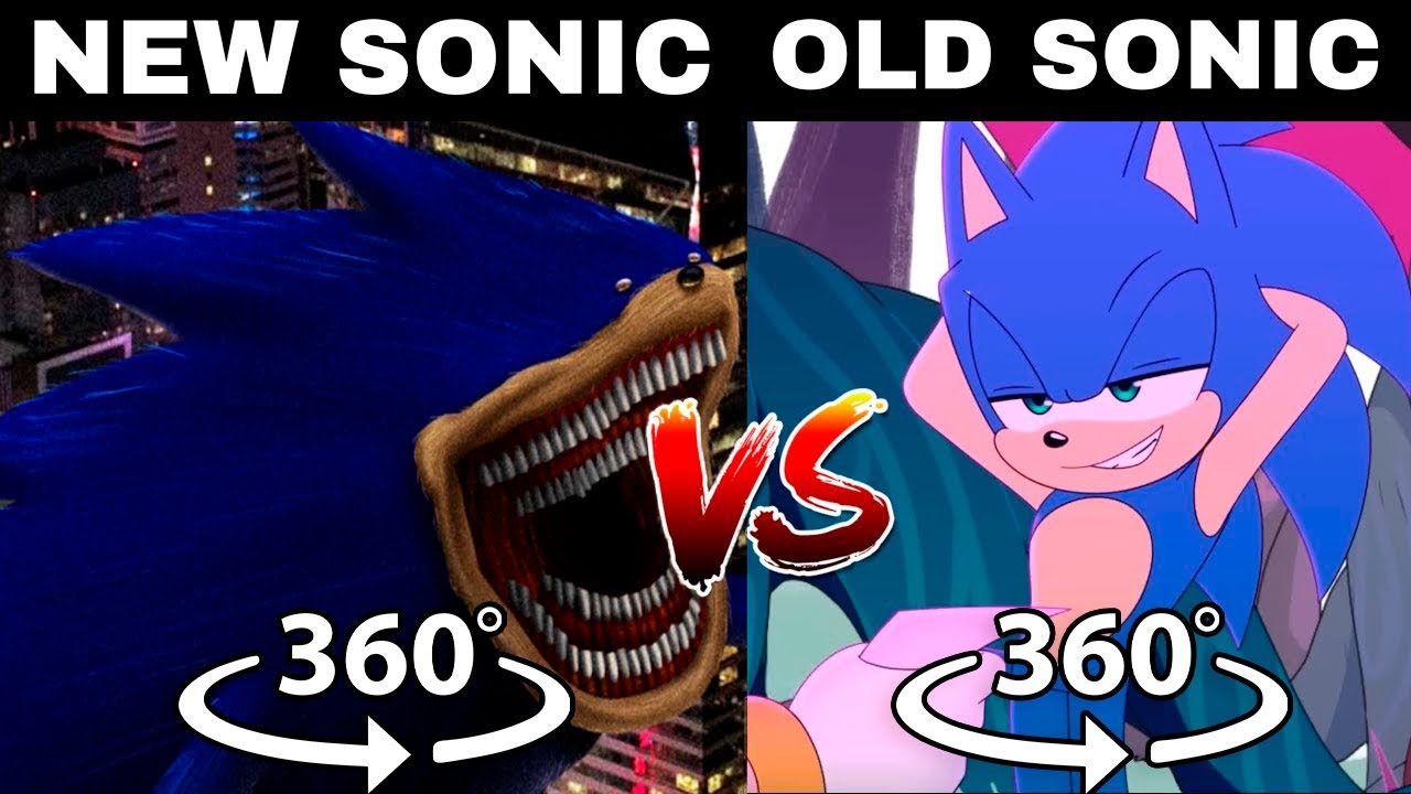 CHAOS - The Shin sonic tapes | New Sonic VS Old Sonic | 360° VR - YouTube