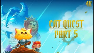 Cat Quest Walkthrough Gameplay Part 5 (No Commentary, 4K, 60FPS)