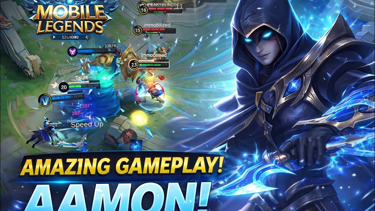 Aamon is UNSTOPPABLE 😱 | Invisible Assassin Gameplay | Mobile Legends ...
